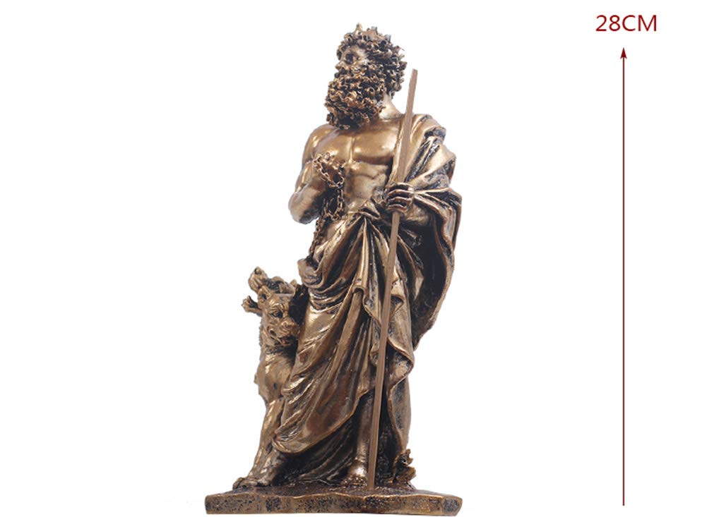 Amazon.co.jp: 冥界の古代ギリシャの神の像、ハデスのハデス像レトロな